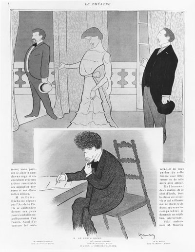 Caricatura della commedia 